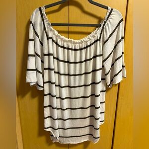 Chaser Striped Flowy Top - NWT